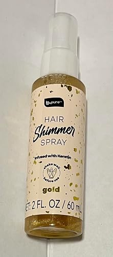 b.pure Hair Shimmer Spray Infused with Keratin, Gold, 2 FL OZ Beauty & Personal Care b.pure
