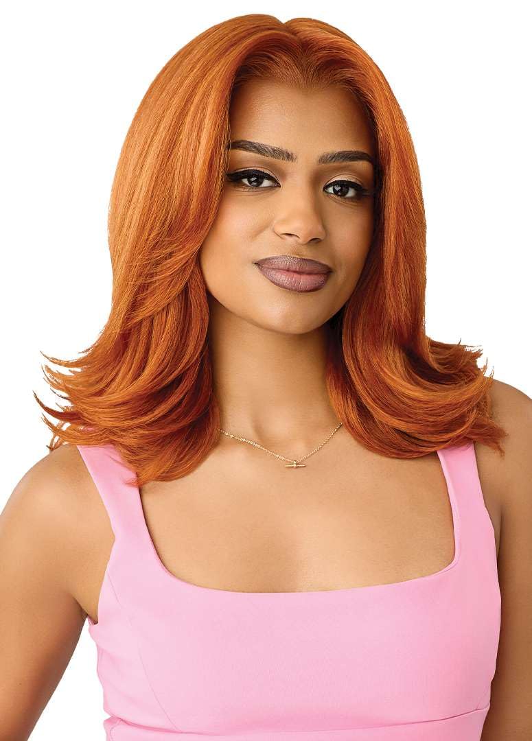 Outre Lace Front Wig - Perfect Hair Line 13X6 - True Frontal Peak 721 (GOLDEN AMBER)