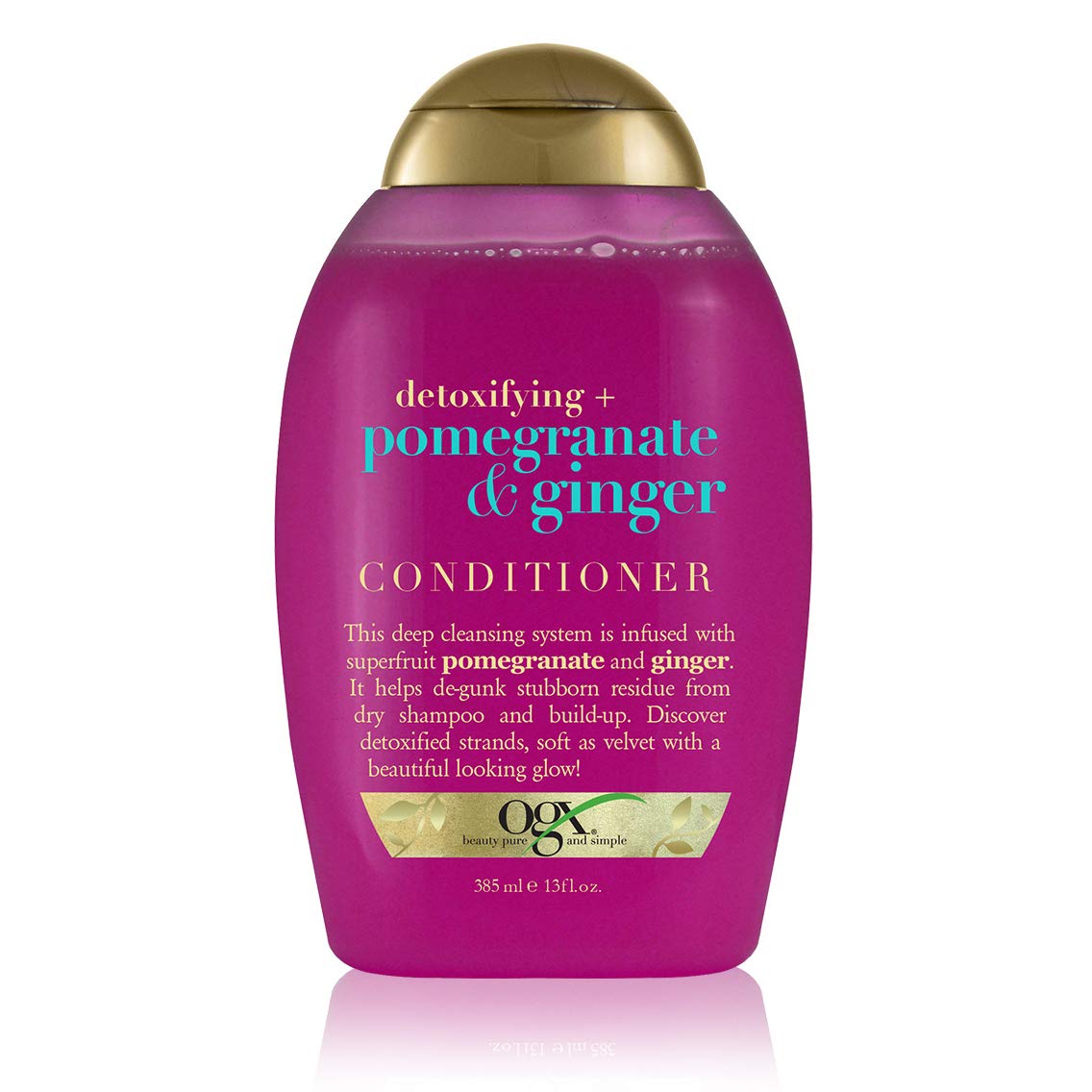 OGX Detoxifying + Ginger Conditioner, Pomegranate, 13 Fl Oz Beauty & Personal Care OGX