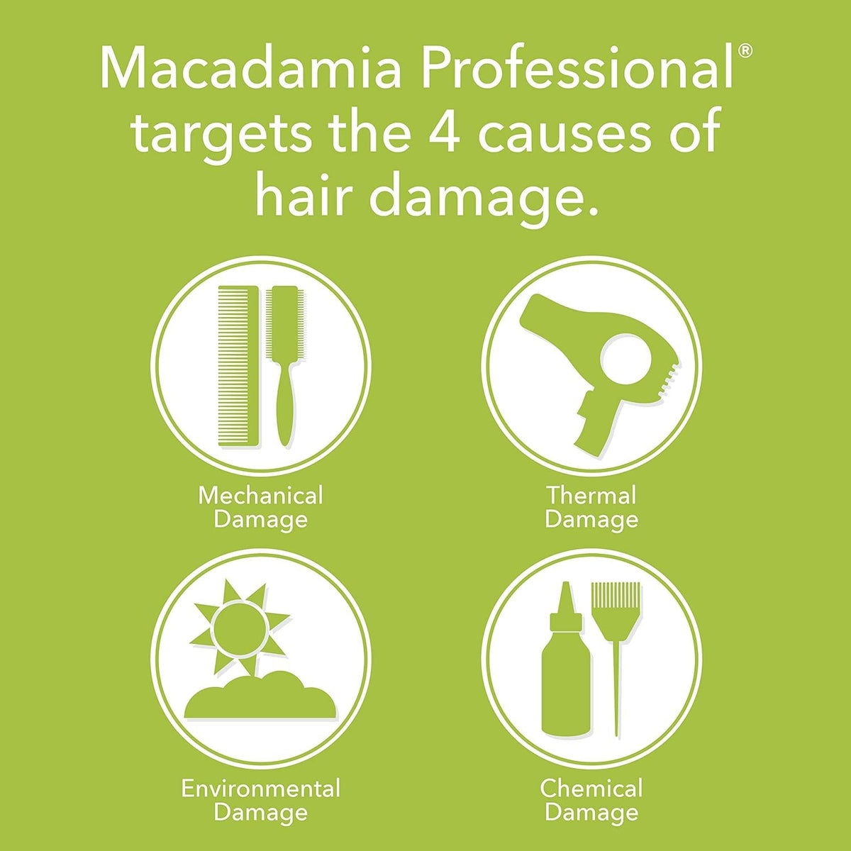 Macadamia Professional Hair Care Sulfate & Paraben Free Natural Organic Cruelty-Free Vegan Hair Products Ultra Rich Hair Repair Shampoo, 10oz Beauty & Personal Care Macadamia Professional