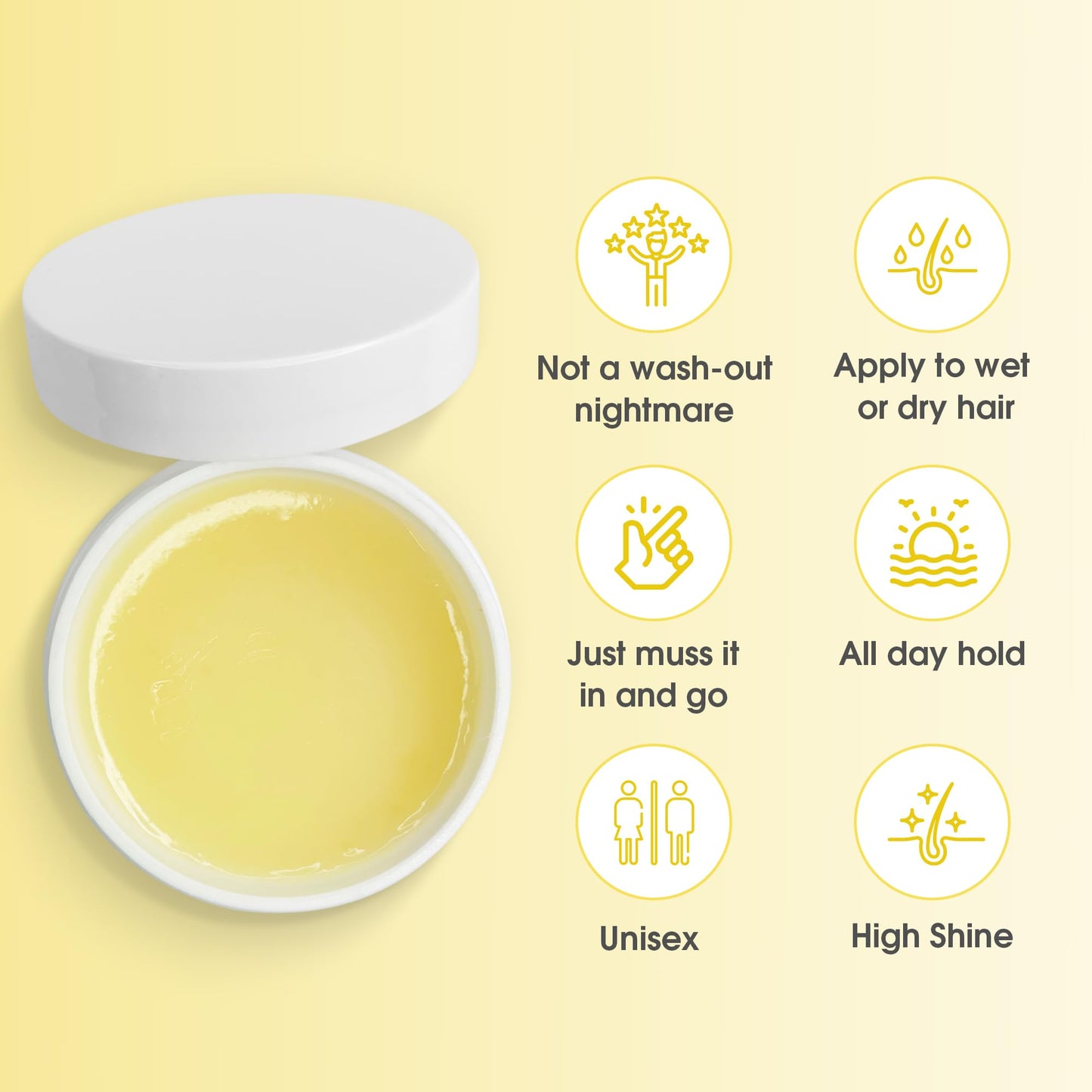 Sculpting Wax for Kids & Toddlers - 2oz | Adds Hold, Texture, Separation for Effortless Hairstyling Beauty & Personal Care Bonsai Kids Hair Care