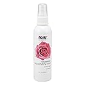 NOW Solutions Rosewater Rejuvenating Mist, Hydration and Rejuvenation Spray for All Skin and Hair Types, 4-Ounce Beauty & Personal Care NOW Foods