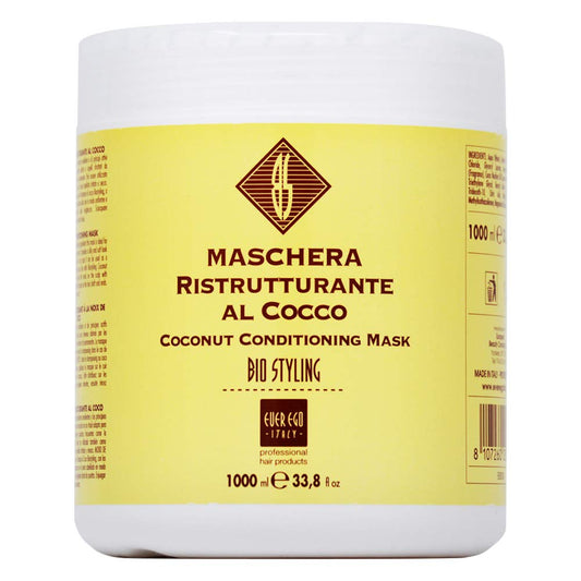 Ever Ego Maschera Ristrutturante Al Cocco Coconut Conditioning Mask Beauty & Personal Care Ever Ego