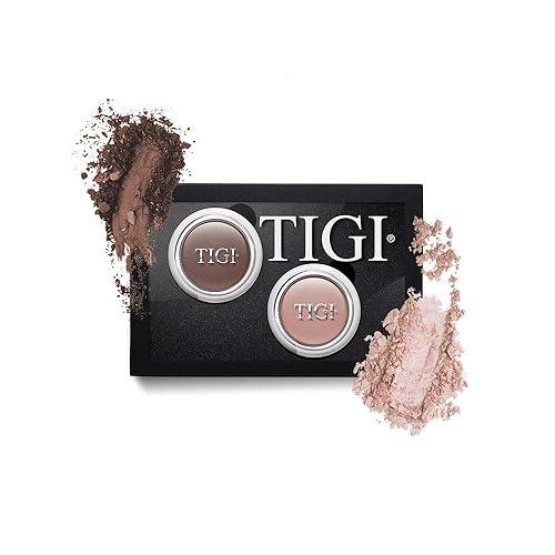 Tigi Cosmetics Single Eyeshadow 2 Piece Assortment, Choc/natural, 3.7 Ounce Beauty & Personal Care TIGI