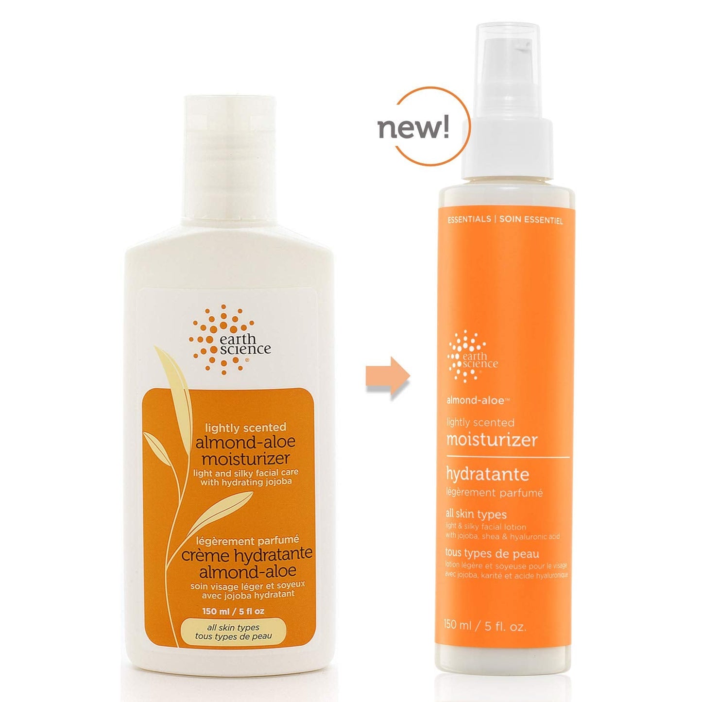 EARTH SCIENCE - Lightly Scented Almond-Aloe Moisturizer (3pk, 5 fl. oz.) Beauty & Personal Care Earth Science