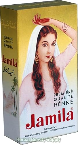 100g Jamila Pure Henna Mehendi Powder Hair Color 2015 Crop Beauty & Personal Care Jamila