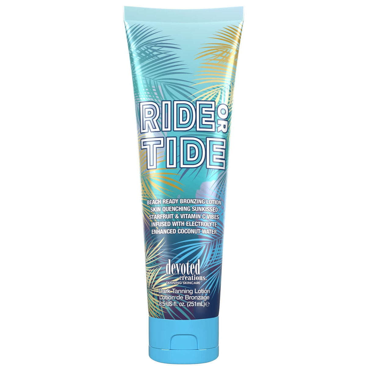 Devoted Creations Ride or Tide - Beach Ready Bronzing Lotion with Enhanced Coconut Water Beauty & Personal Care Devoted Creations