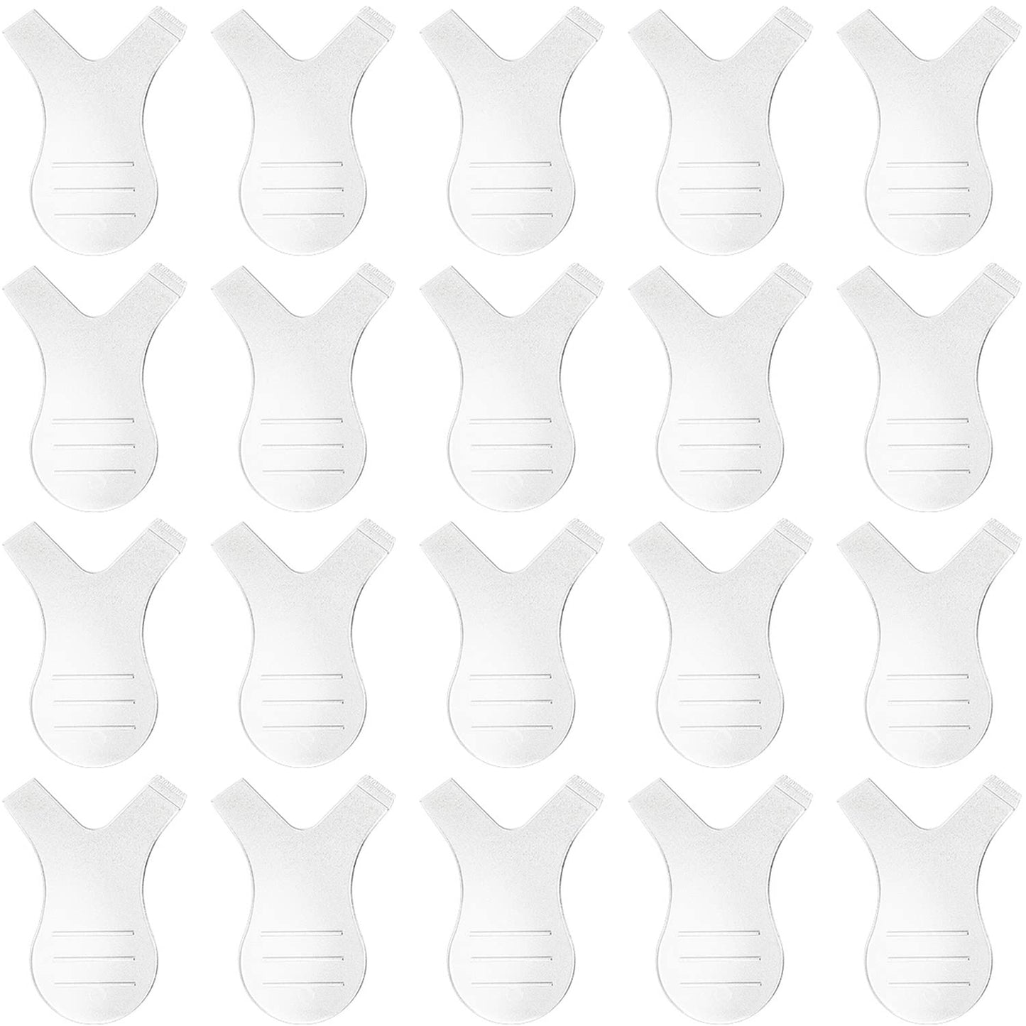 Leinuosen 20 Pack Y Lash Lift Tool Y Shape Eyelash Brush Silicone Grafting Lash Brush for Eyelash Extension Clean up Beauty & Personal Care Leinuosen