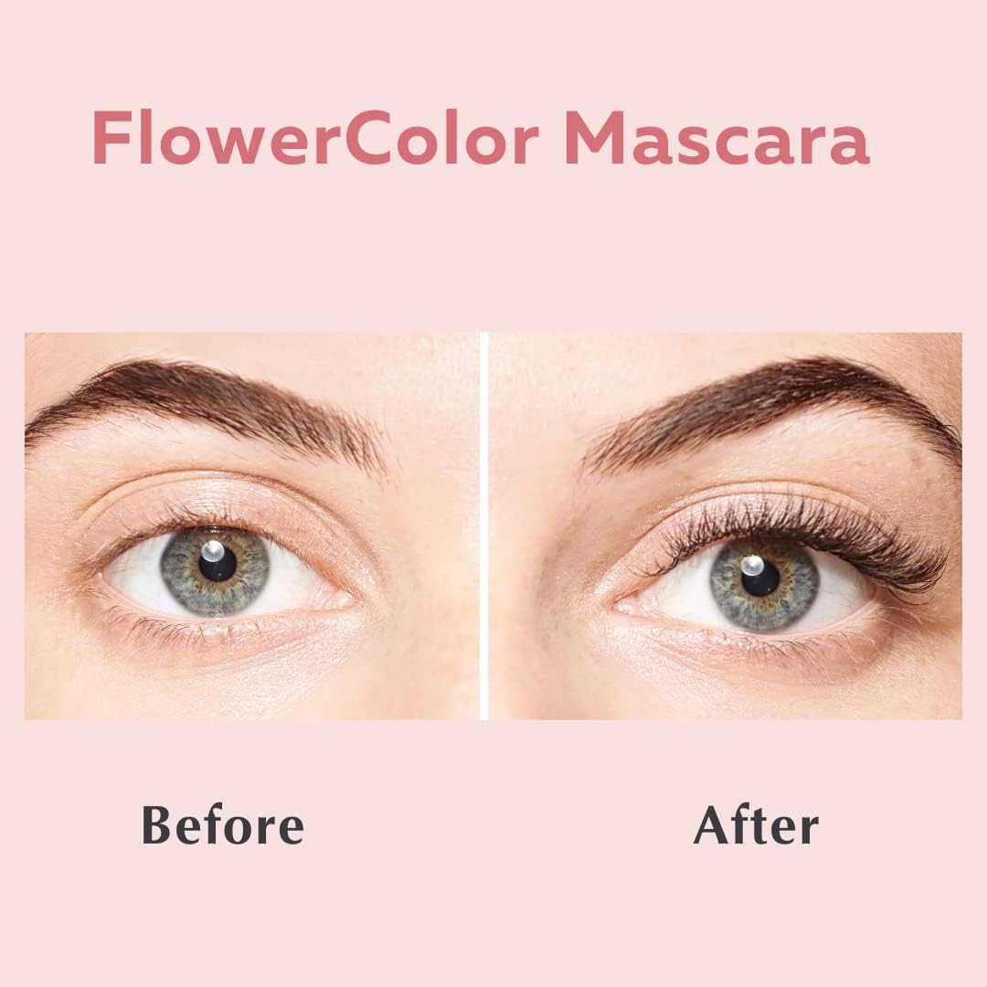 Ecco Bella FlowerColor Plant Based Vegan Mascara (Black) Beauty & Personal Care Ecco Bella