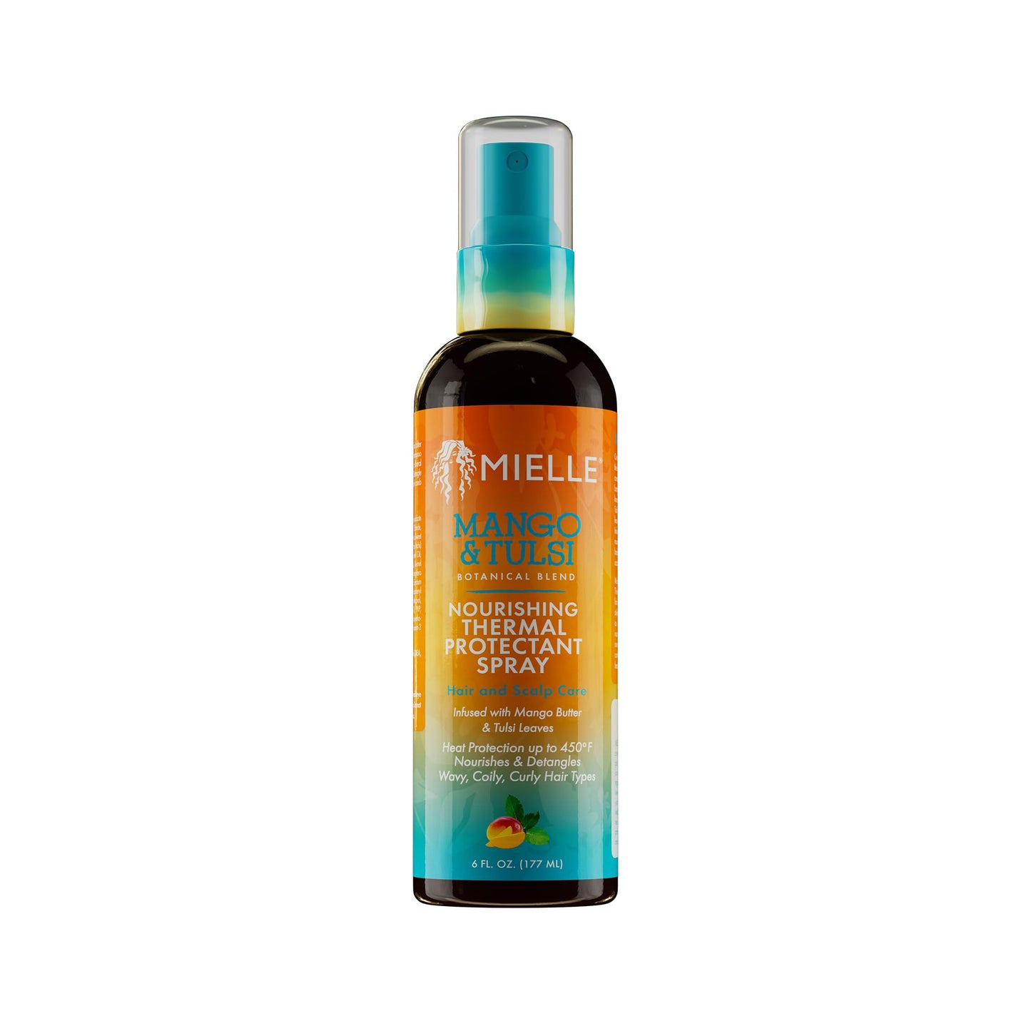 Mielle Organics Nourishing Thermal Heat Protectant Spray - Heat Protection Spray for Hair to Detangle, Nourish & Protect - Shields Hair from Blow Outs Beauty & Personal Care Mielle Organics