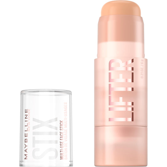 Maybelline Lifter Stix Multi-Use Face Stick - Contour, Bronzer, Concealer and Foundation Stick, All-In-One Creamy Face Makeup with Cranberry Seed Oil