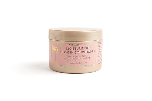 KeraCare CurlEssence Moisturizing Coconut Leave-In Conditioner With Jamaican Black Castor Oil and Coconut Oil - For Curly Hair - Silicone, Sulfate Beauty & Personal Care KeraCare
