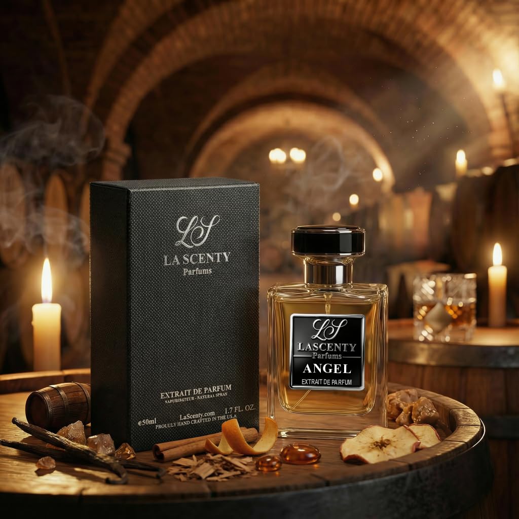 LaScenty ANGEL Inspired by K|.LIAN Angels' Share, Warm Spicy Gourmand Perfume and Cologne for Men and Women, Long Lasting Intense Fragrance Beauty & Personal Care LaScenty