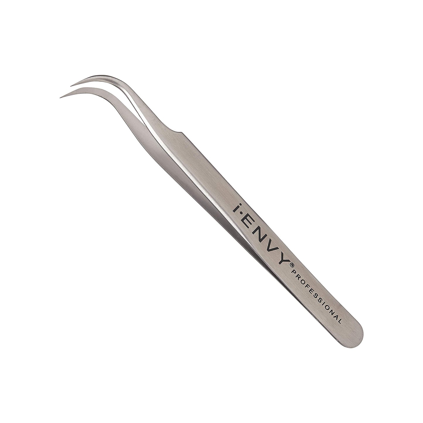 iENVY by Kiss Lash Applicator Tool, Precision Professional DIY Fales Eyelashes Extension Tweezers, Stainless Steel Curved Design for Individual Beauty & Personal Care i•ENVY