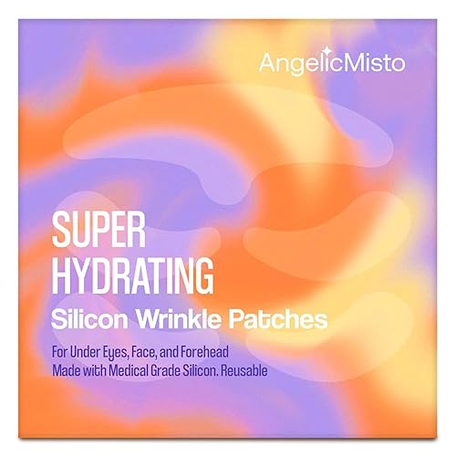 AngelicMisto Reusable Silicone Patches for Under Eye, Face and Forehead Wrinkles Beauty & Personal Care AngelicMisto