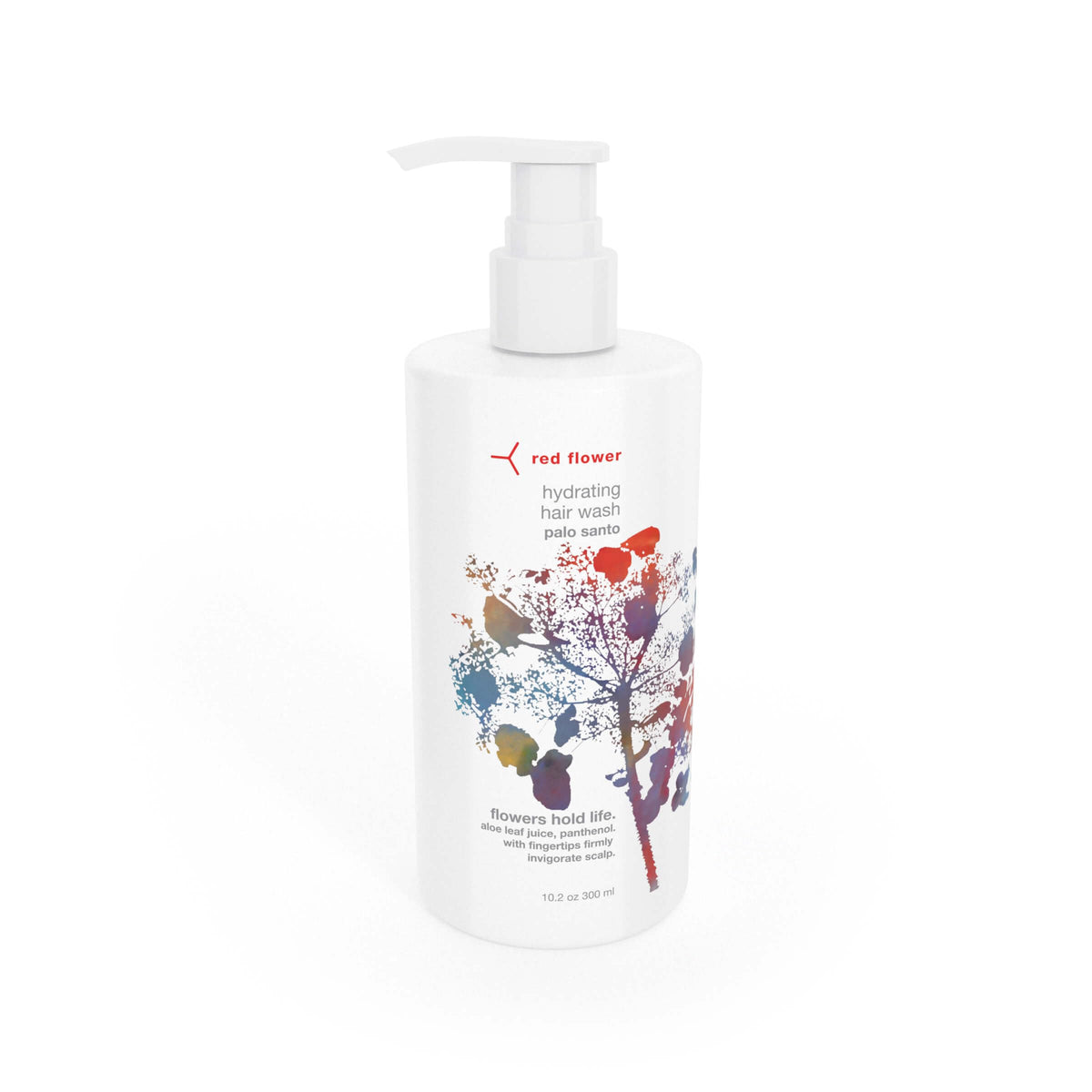 Red Flower Palo Santo Hydrating Shampoo Sulfate Free Hair Wash, 10 oz
