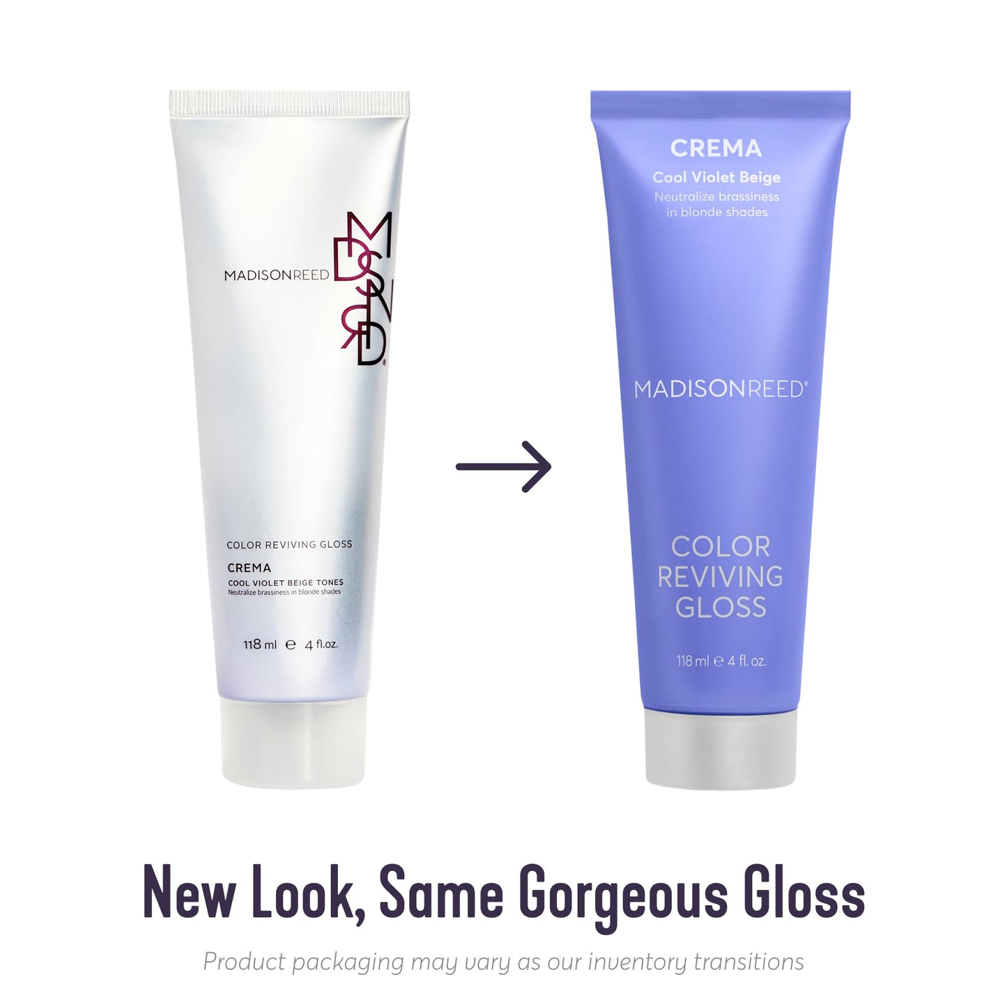 Madison Reed Color Reviving Gloss - Crema Blonde | Semi-Permanent Toning Gloss for Blonde & Gray Hair, Neutralizes Brassiness & Yellow Tones, Boosts Beauty & Personal Care Madison Reed