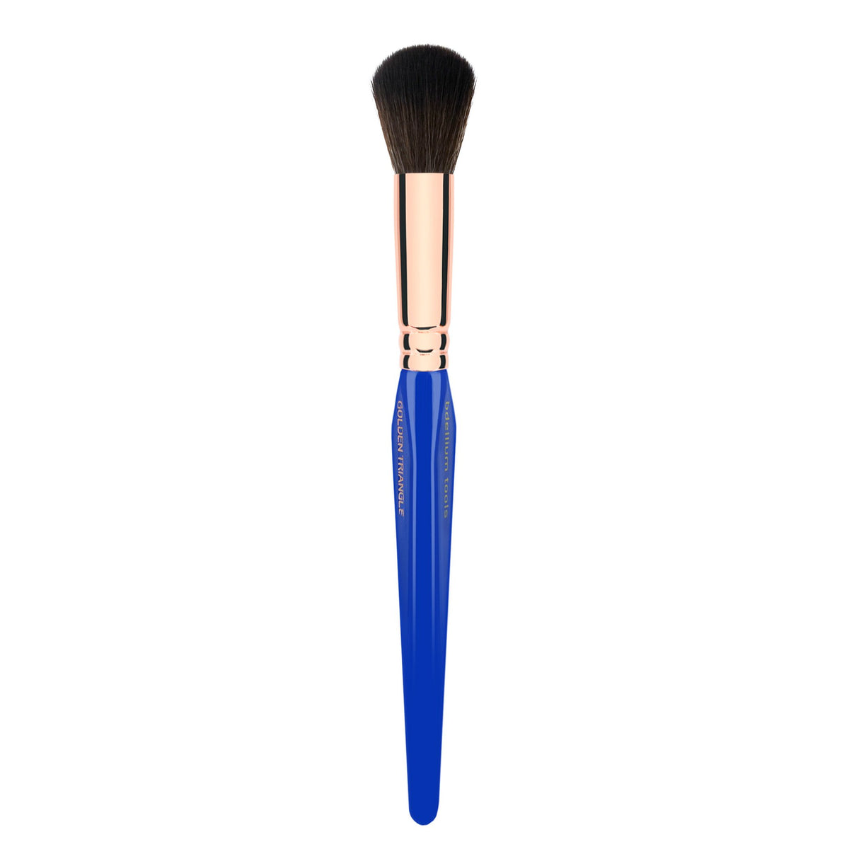 Bdellium Tools Professional Makeup Brush - Golden Triangle 945 Contour - With All Vegan and Soft Synthetic Fibers, For Apply, Blend or Contour (Blue