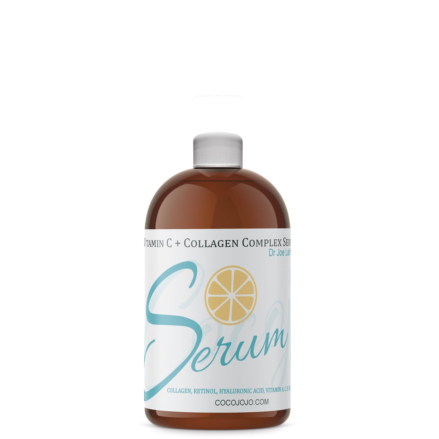 Dr Joe Lab #1 Vitamin C & Collagen Complex Serum Bulk - Multiple Purposes Face Skin Ultra Hydrating Rejuvenating Instant Moisturizer COCOJOJO (8 oz) Beauty & Personal Care Dr Joe Lab
