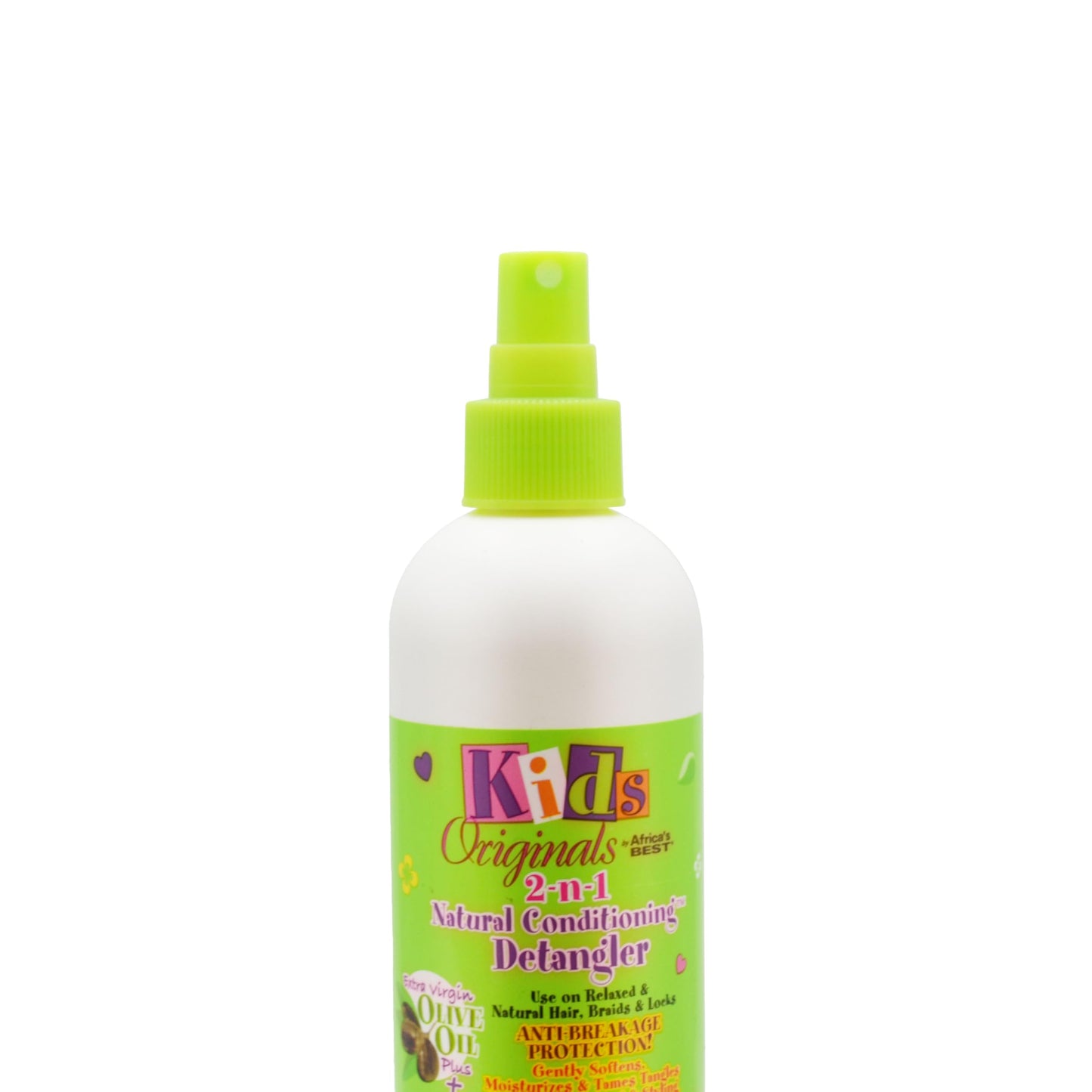 Originals by Africa's Best Kids 2-n-1 Natural Conditioning Detangler, 12oz Bottle, Formulated with Extra Virgin Olive Oil, For Natural, Texturized, or Beauty & Personal Care Originals by Africa's Best