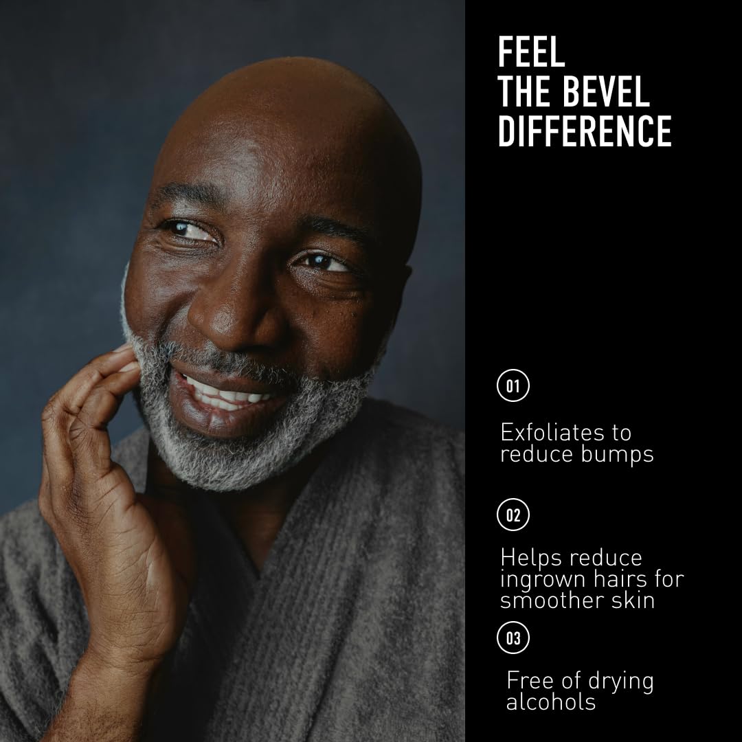 Bevel Essentials Post Shave Bump Control After Shave Cream with Green Tea and Glycolic Acid to Help Avoid Ingrown Hairs and Reduce Razor Bumps, 4 Fl Beauty and Personal Care Bevel