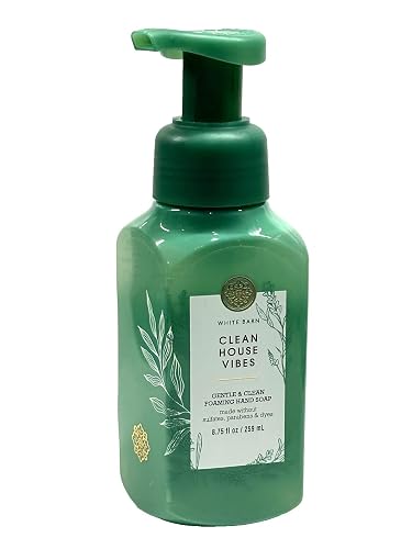 Bath & Body Works Spring Scents Gentle & Clean Foaming Hand Soap - 8.75 fl oz (Clean House Vibes) Beauty & Personal Care Bath & Body Works