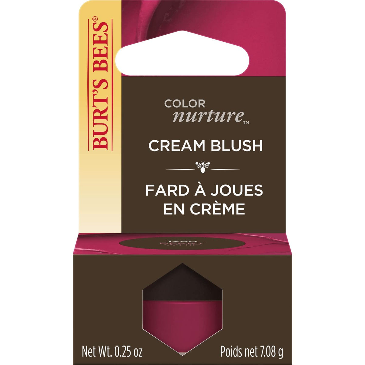 Burt's Bees Color Nurture Moisturizing Cream Blush with Vitamin E, Berry Whip, 0.25 Ounce Beauty & Personal Care Burt's Bees