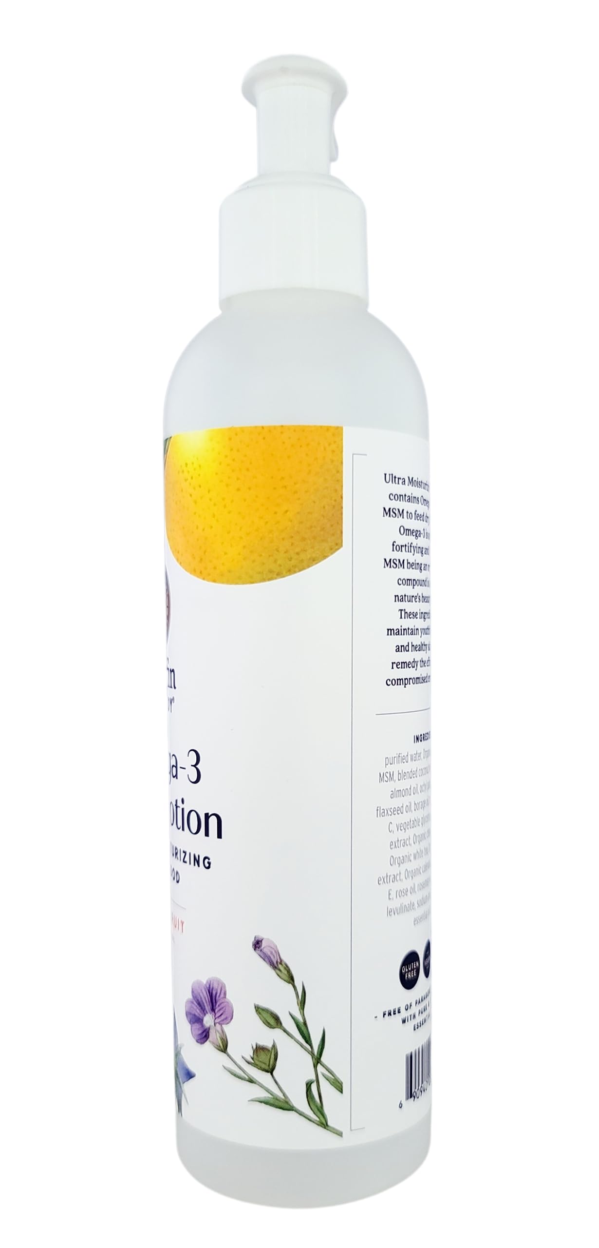 Griffin Remedy Omega-3 Body Lotion-Grapefruit Essential Oils and Organic MSM, Ultra Moisturizing, All Natural, Paraben Free, Sulfate Free 8 fl oz Beauty & Personal Care Griffin Remedy