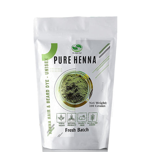 100 Grams - 100% Pure Henna Powder For Hair Dye - Red Henna Hair Color, Best Red Henna For Hair - The Henna Guys Beauty & Personal Care The Henna Guys
