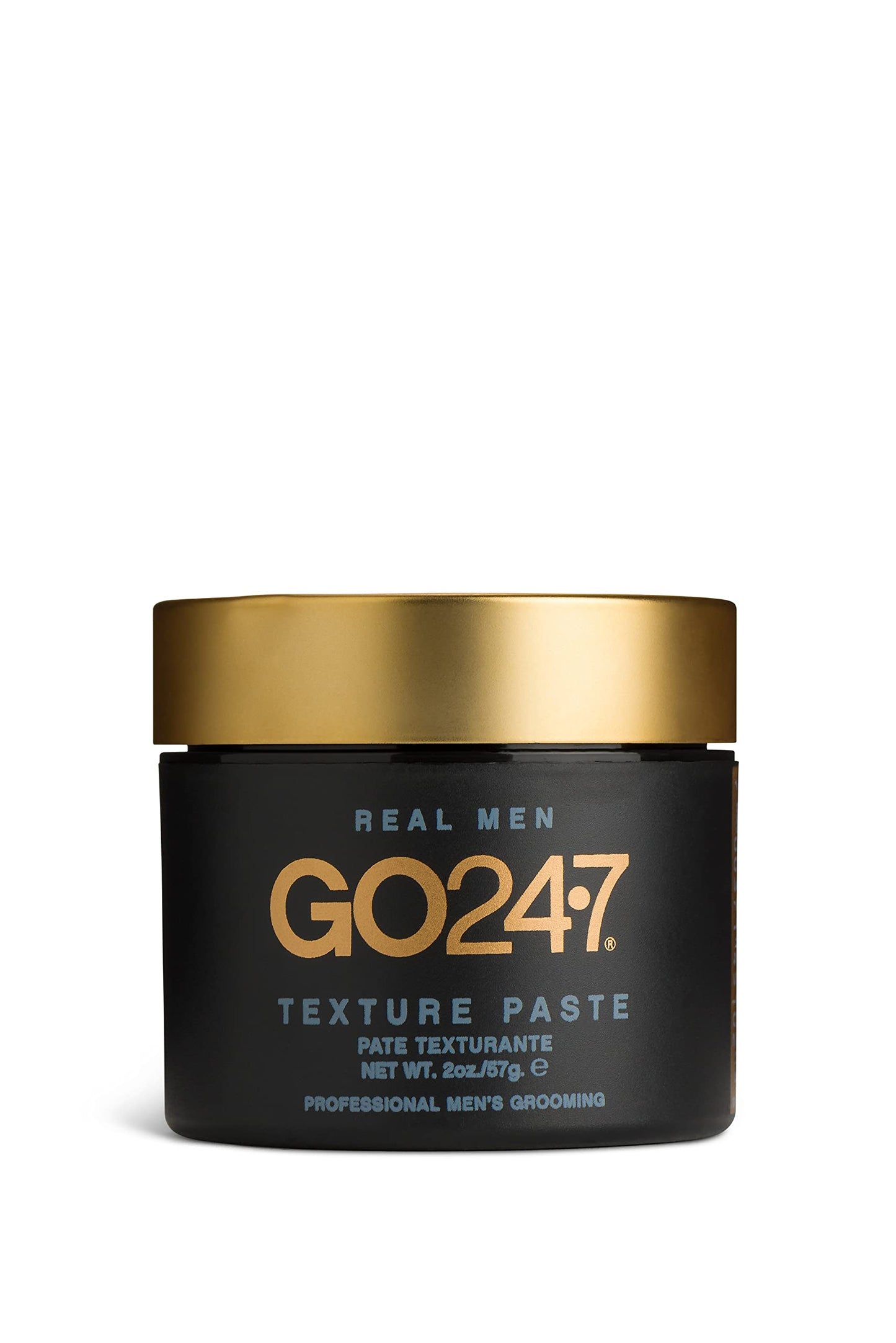 GO247 Texture Paste - Strong Hold, Matte Finish Styling Paste for Men - Adds Volume, Texture & Definition - Long-Lasting Control Without Shine - Ideal Beauty & Personal Care GO247