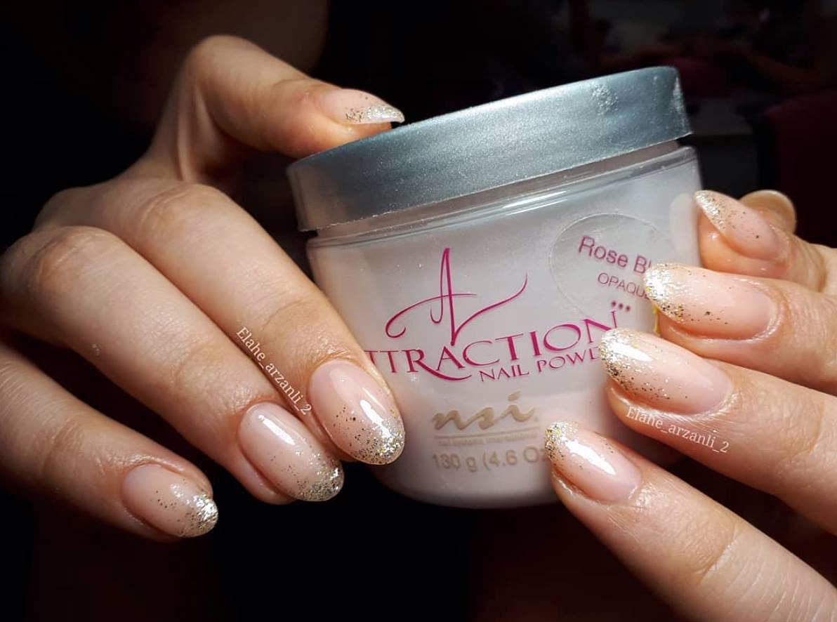 nsi Attraction Nail Powder - Peach Blush - Opaque - 40g by NSI Beauty & Personal Care NSI