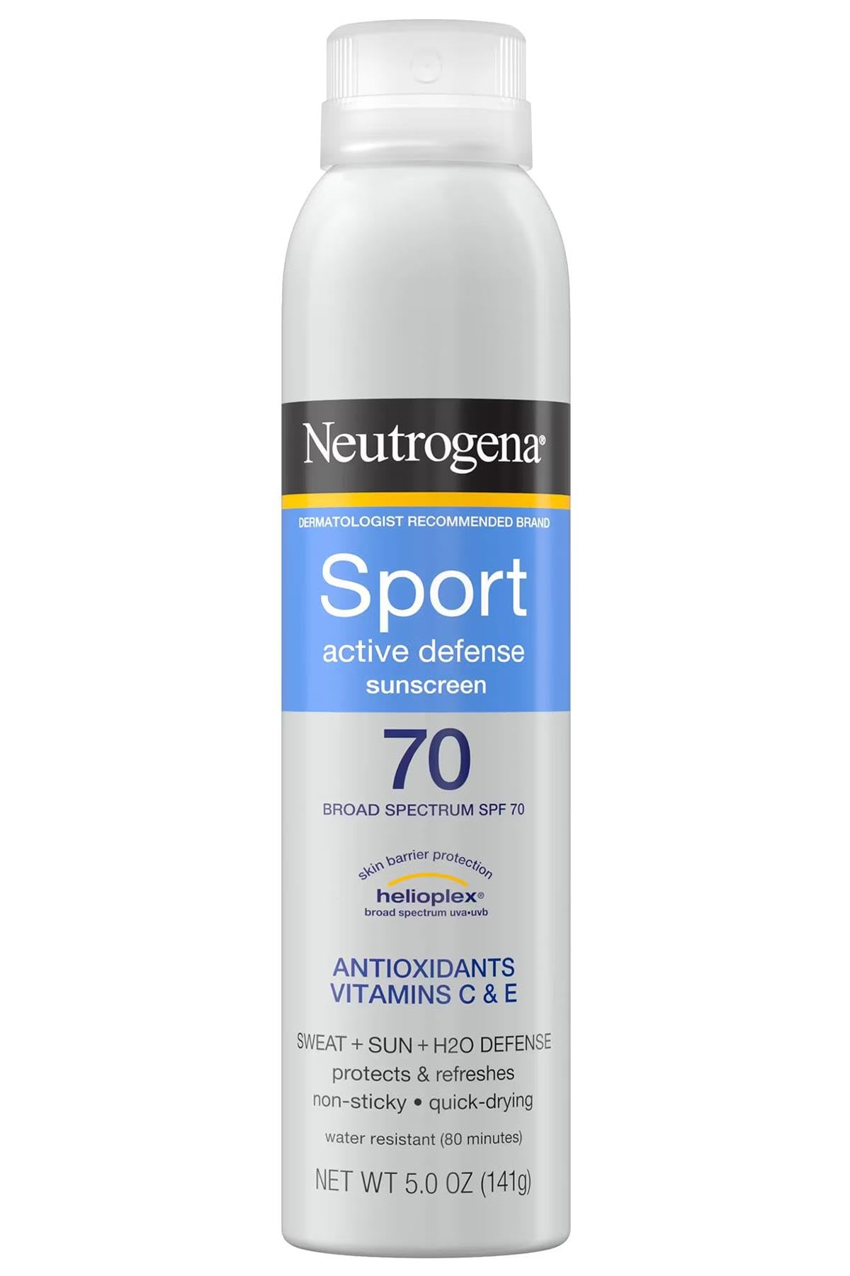 Neutrogena, Sport Body Spray 70 Spf Sunscreen, 5 Ounce Beauty & Personal Care Neutrogena