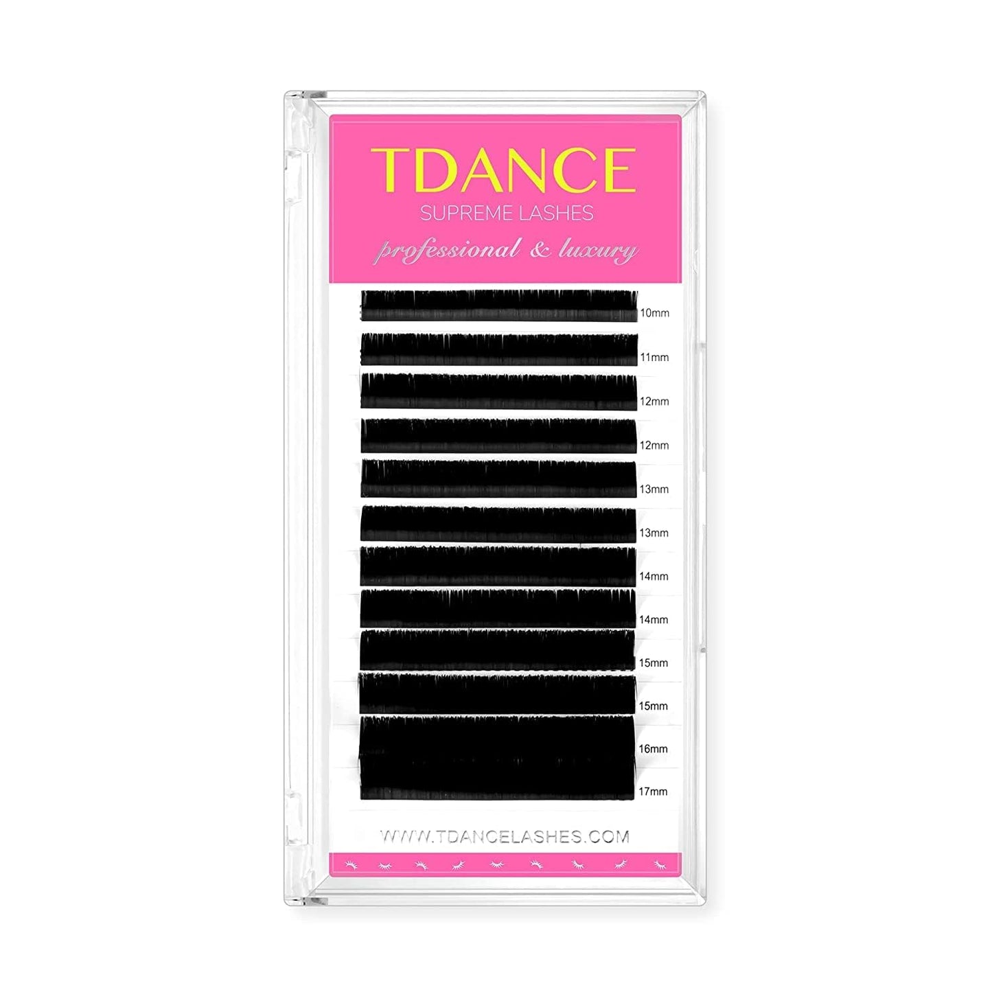 TDANCE Lash Extension Matte Black Eyelash Extension C CC D DD J B L Curl Volume & Classic Lash Extensions 0.03-0.18mm Thickness Professional Salon Beauty & Personal Care TDANCE