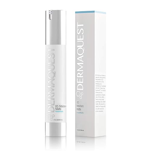 DermaQuest Essential B5 Moisture Matte - Face Moisturizer for Oily & Acne Prone Skin - 5% Hyaluronic Acid Women & Mens Moisturizer - Reduces Oil Beauty & Personal Care DermaQuest