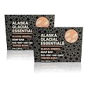 Alaska Glacial Mineral Clay Bar Soap for Men & Women, Goat Milk Natural Soap Bar, Face Body Shampoo Shave Soap, Body Soap Bars for Sensitive Skin Beauty & Personal Care Alaska Glacial Essentials