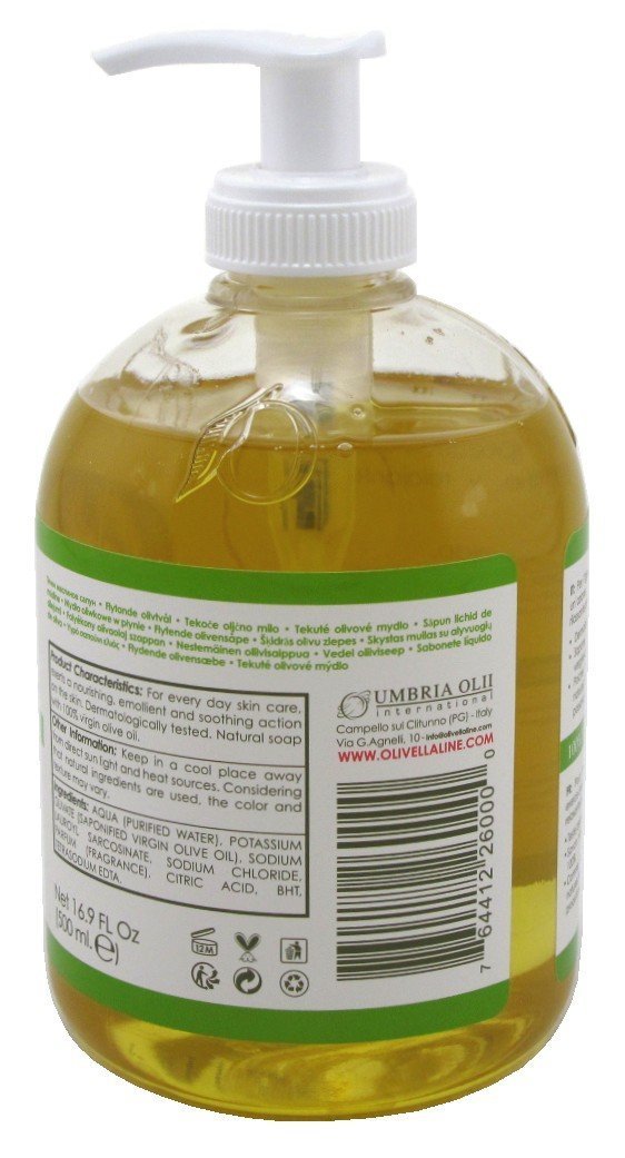 Olivella Liquid Soap 16.9 Ounce (2 Pack) Beauty & Personal Care Olivella