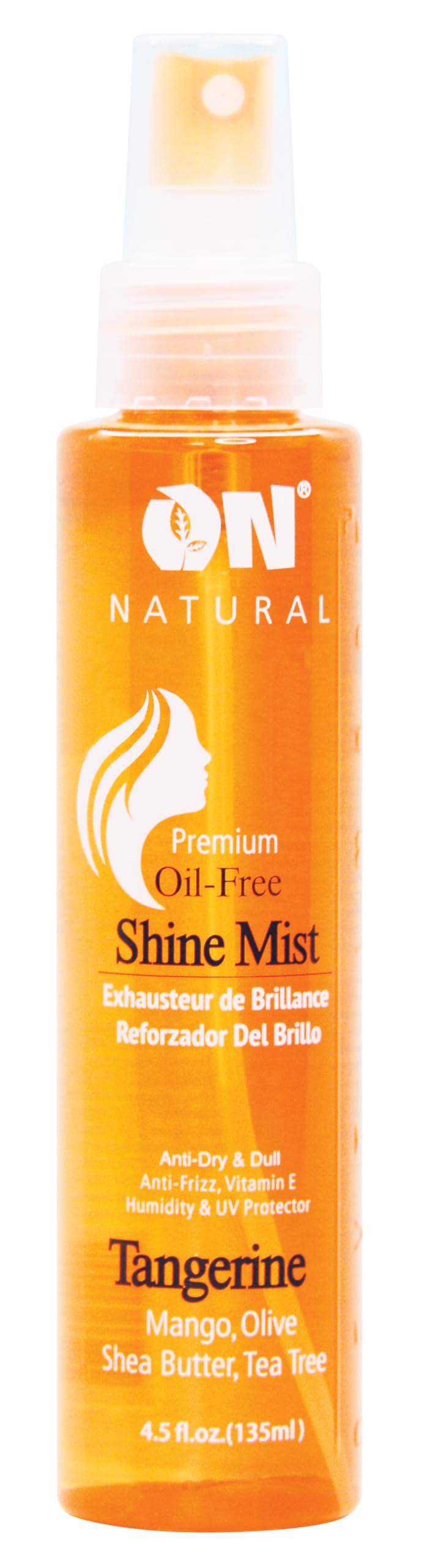 On Organic Natural Premium Oil-Free Weave & Wig Shine Mist, Tangerine 4.5 oz Beauty & Personal Care measjimi