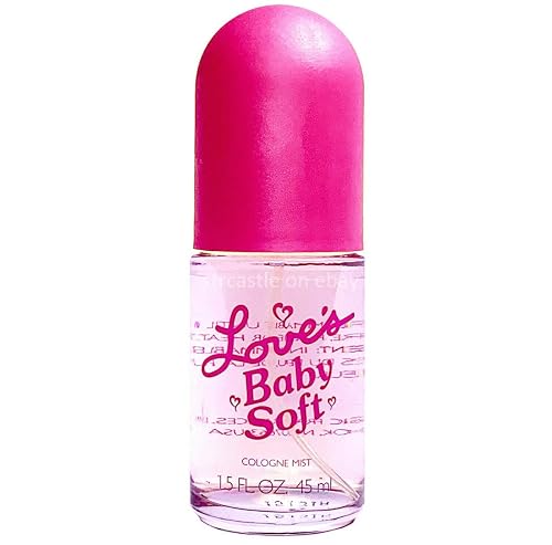 Dana Classic Fragrances Love's Baby Soft Cologne Mist 1.5 Fl. Oz Soft n Gentle | NEW RARE Discontinued (unboxed) Beauty & Personal Care Heating Master