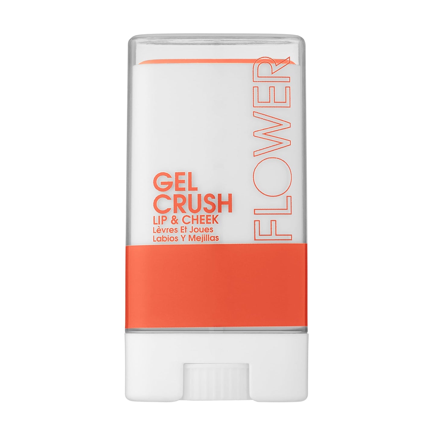 FLOWER BEAUTY By Drew Barrymore Lip & Cheek Gel Crush - Cream Blush and Lips Tint in One Portable Multistick - Hydrating Burst of Color - (Citrus Beauty & Personal Care FLOWER
