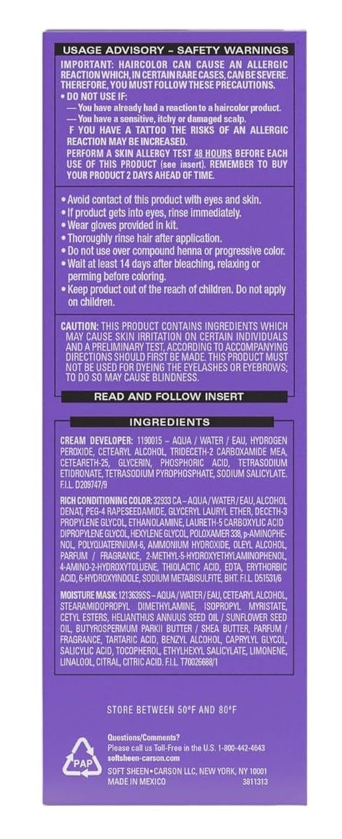 Dark & Lovely Color #376 Red Hot Rhythm (Pack of 6) Beauty & Personal Care Dark and Lovely