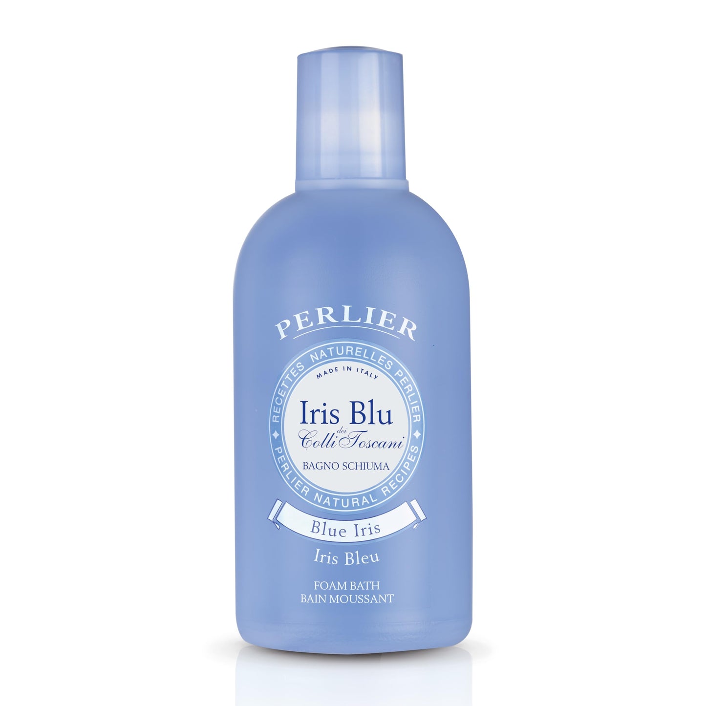Perlier Blue Iris Foam Bath - Natural & Calming Aromatherapy Bubble Bath For Women And Men - Rich Foaming Formula Provides Deep Moisturization Beauty and Personal Care Perlier