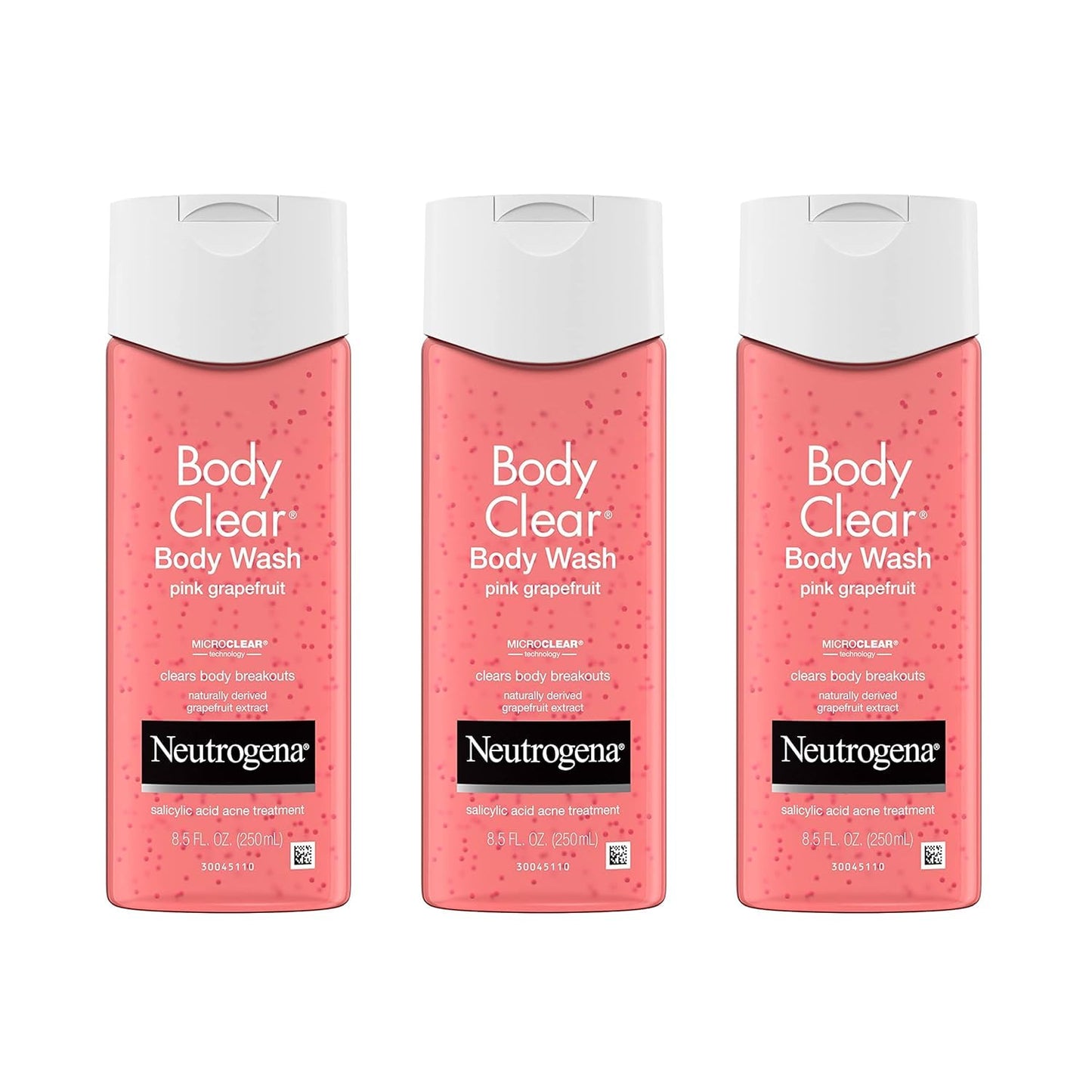 Neutrogena Body Clear Body Clear Body Wash, Pink Grapefruit 8.5 oz. (Pack of 3) Beauty & Personal Care Neutrogena