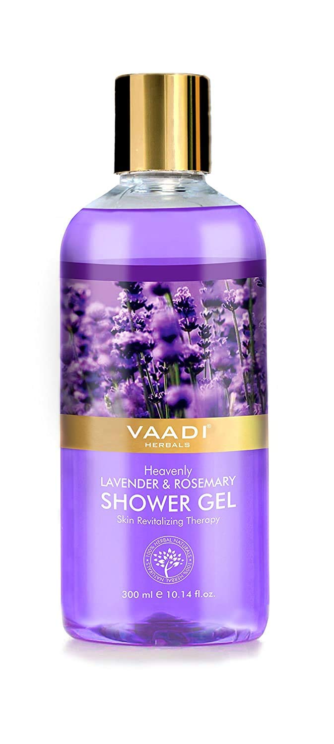 NWIL Vaadi Herbals Shower Gel, Heavenly Lavender and Rosemary, 300ml Beauty & Personal Care NWIL