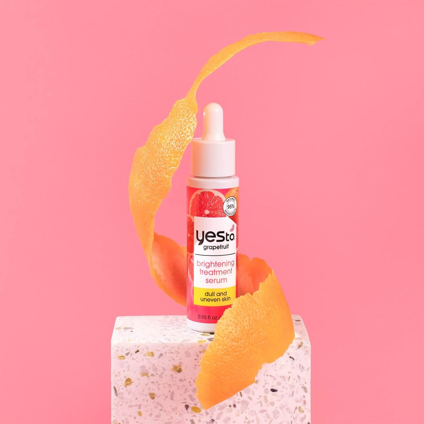 Yes To Grapefruit Treatment Serum, Brightening Lightweight Formula To Loosen Dead Skin Cells, Smooth Complexion & Tone Skin, With Vitamin C & PHAs Beauty & Personal Care Yes To