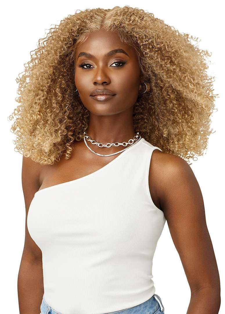 Outre Lace Front Wig - Melted Hairline - Latira (JET BLACK 1)