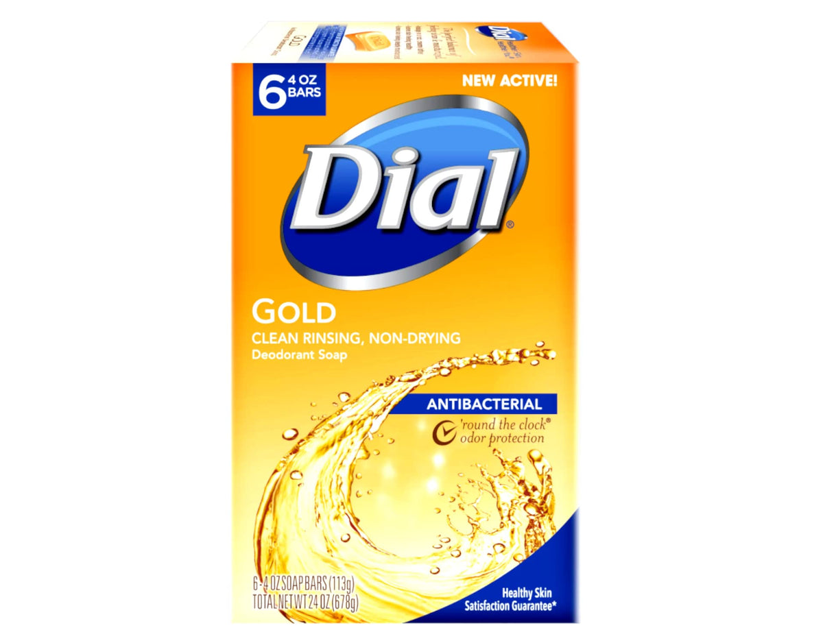 Dial Antibacterial Soap Bar, Gold, 6 Count (Pack of 2) Beauty & Personal Care Dial