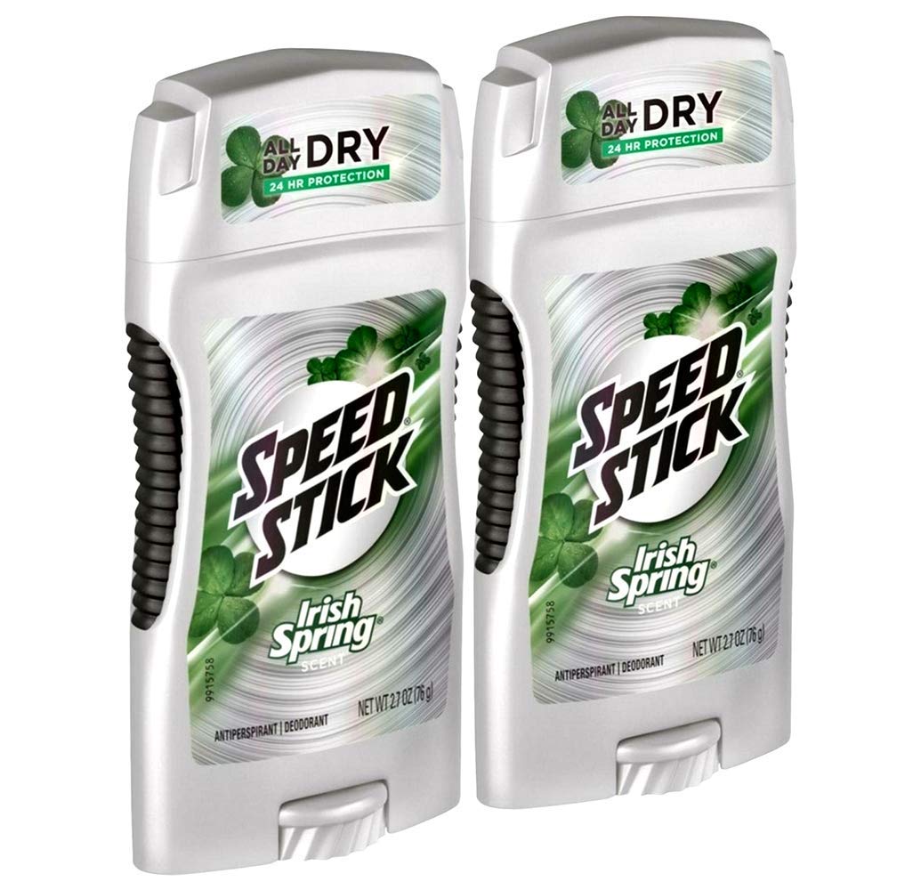 Speed Stick Original Antiperspirant & Deodorant, Irish Spring 2.70 oz (Pack of 2) Beauty and Personal Care Mennen
