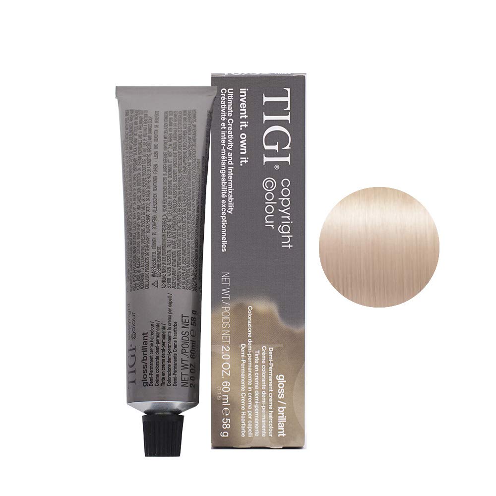 TIGI Colour Gloss Creme Hair Color for Unisex, No. 10/32 Extra Light Golden Violet Blonde, 2 Ounce Beauty & Personal Care TIGI