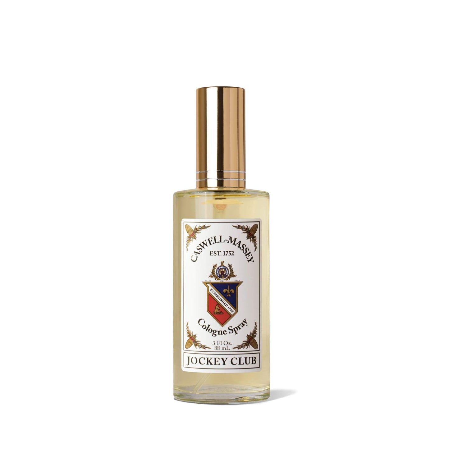 Caswell-Massey Jockey Club Cologne Spray, Aromatic Blend of Amber, Bergamot & Jasmine, Scented Cologne Spray For Men & Women, 3 Oz Beauty & Personal Care Caswell-Massey