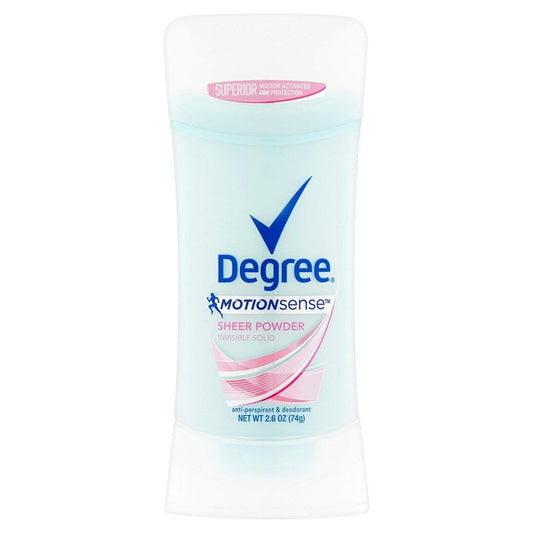 Degree Deodorant 2.6 Ounce Womens Motion Sense Sheer Powder (76ml) (3 Pack) Beauty and Personal Care Degree